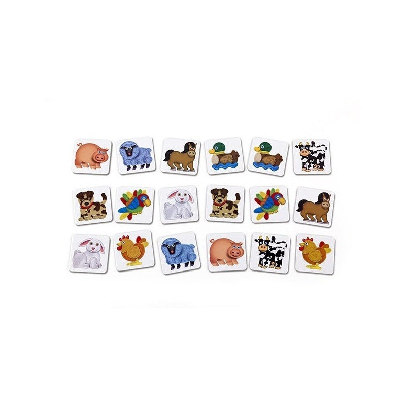 Memotest De La Granja Juego De La Memoria Original Ruibal