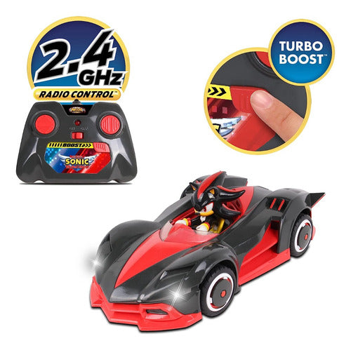 Sonic Vehiculo A Radio Control Shadow Auto Original 64181