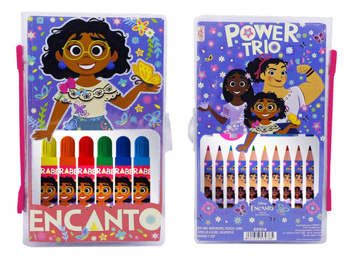 Set De Arte Encanto 40 Piezas C/licencia Original Ep914