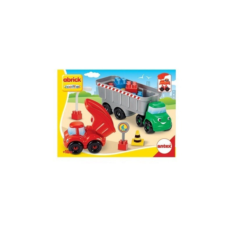 Abrick Vehiculos Maquina Topadora Juego Original De Antex