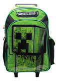 Mochila Con Carro Minecraft Mi310 Original 18''