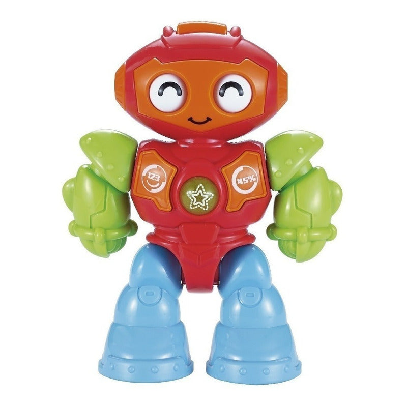 Mini Robot Con Luz Y Sonido Juego Didactico Bebe Ok Baby