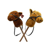 Peluche Caballo C/palo Con Sonido Phi Phi Toys 2403