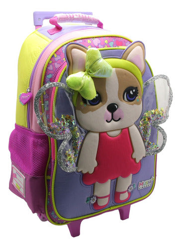 Mochila Con Carro Simones Si919 Original 18''