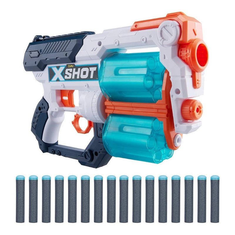 Pistola X-shot Xcess Con 12 Dardos 20mts Zuru