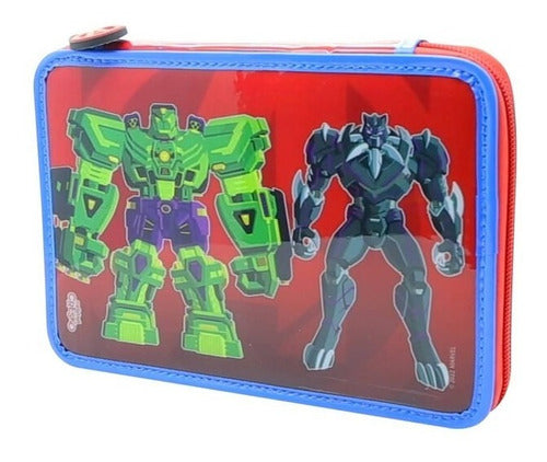 Cartuchera Avengers 1 Cierre Con Utiles Sp872 Original