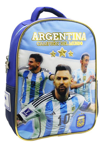 Mochila De Espalda Afa Messi Jardin Af001 Original 12''