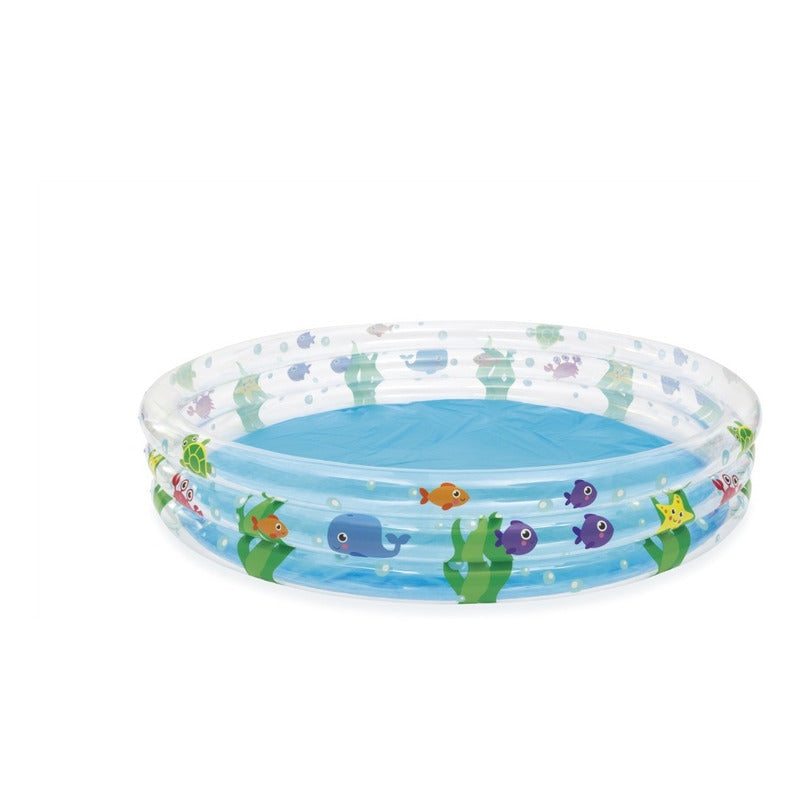 Pileta Inflable Redonda 183cm X 33cm 480l Bestway 51005