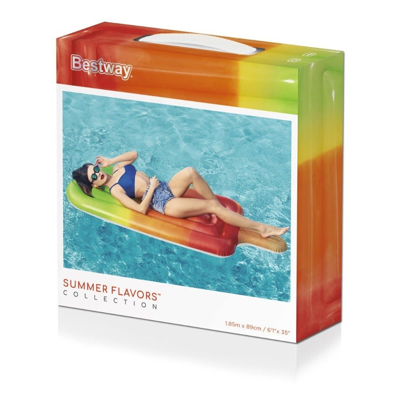 Colchoneta Inflable Forma De Helado 43161 Bestway