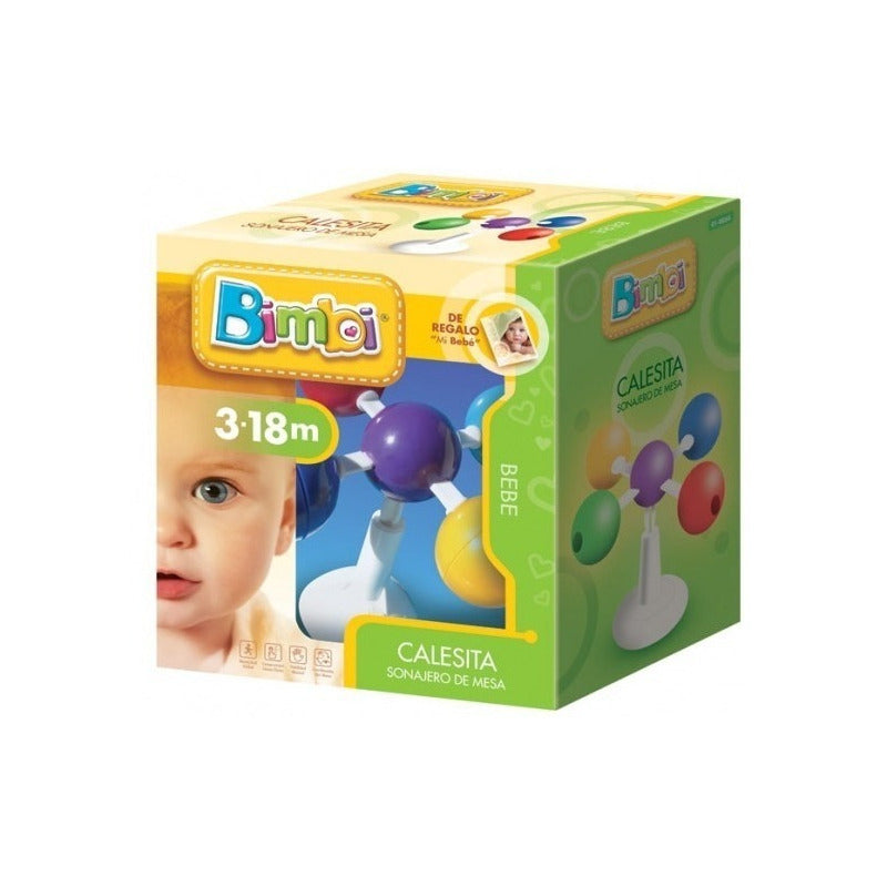 Bimbi Calesita Sonajero De Mesa Para Bebe Original Dimare