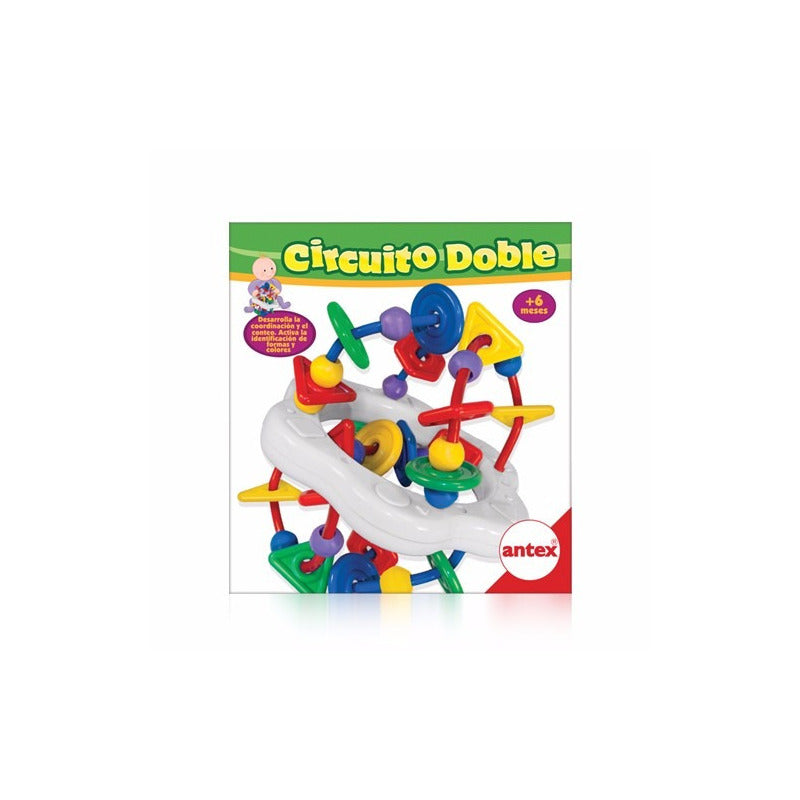 Circuito Doble Juego Didáctico Manual Para Bebés Antex