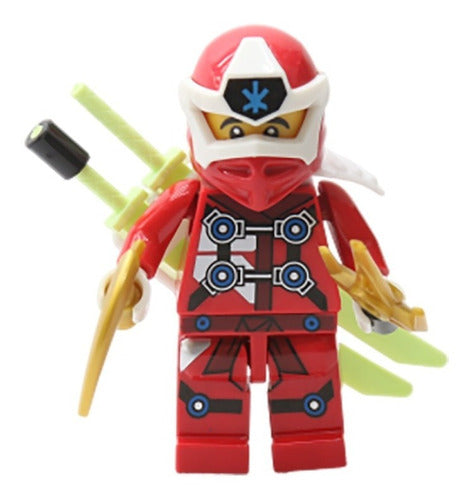 Muñeco Figura Ninja Magic 4 Articulada 7,5cm 200573