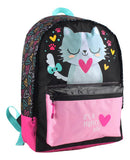 Mochila De Espalda Gatito 17'' Wabro 11055