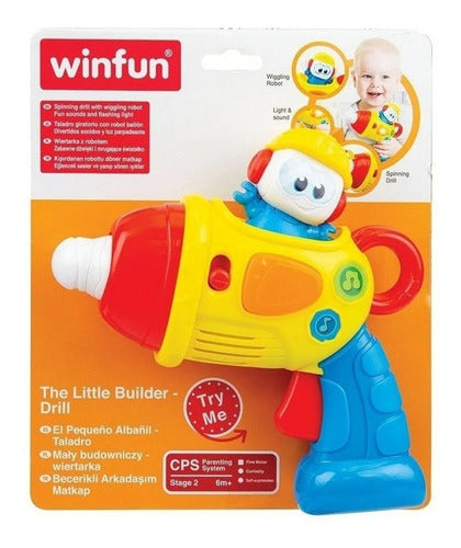 Taladro Con Actividades Sonido Original Winfun 0683