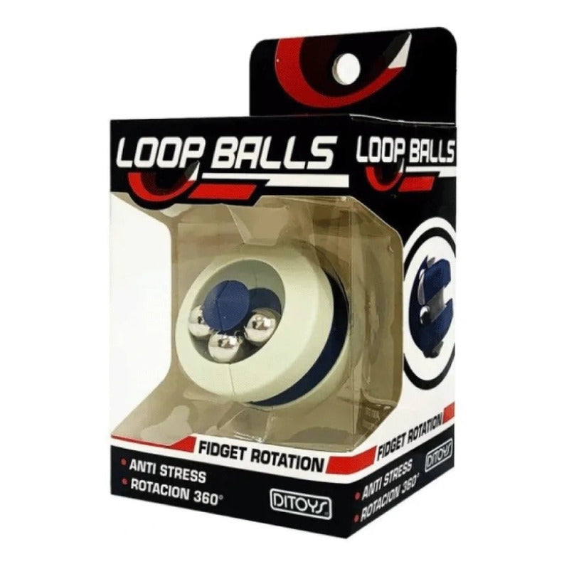 Loops Balls Anti Stress Rotacion 360º Ditoys 2483