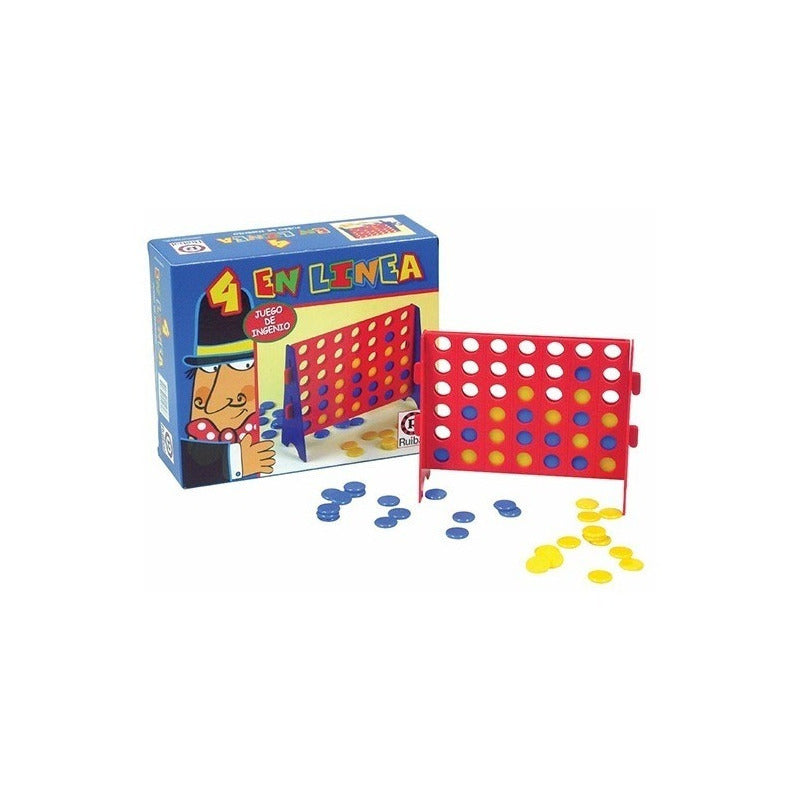 4 En Linea Mini Juego De Estrategia Original De Ruibal