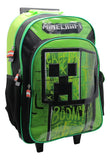 Mochila Con Carro Minecraft Mi310 Original 18''