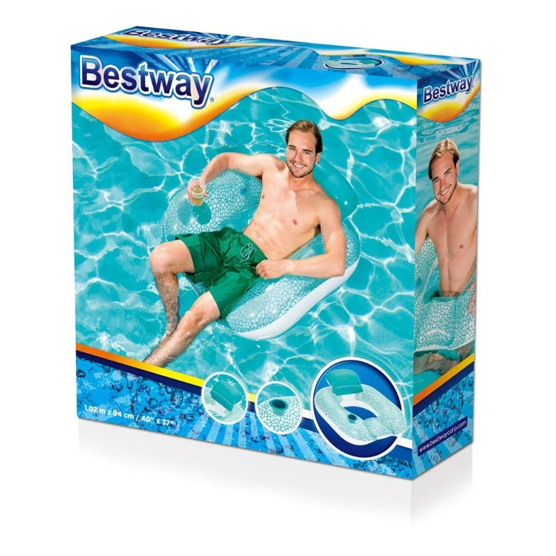 Colchoneta Fashion Flotador 23x15cm Inflable Bestway 43097