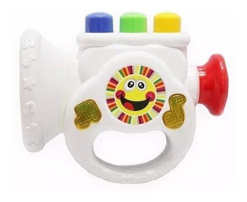 Trompeta Con Actividades Juguete Con Luces Sonidos Ok Baby