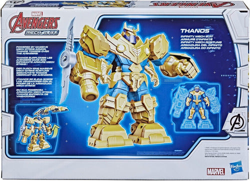 Muñeco Thanos 30cm Armadura Del Infinito F0264 Hasbro