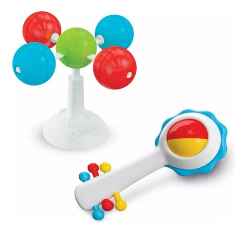Set Sonajeros Maraquita Y Calesita Con Ventosa Bimbi 0248