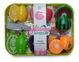 Juliana Set De Frutas Y Verduras P/cortar Velcro Sisjul041