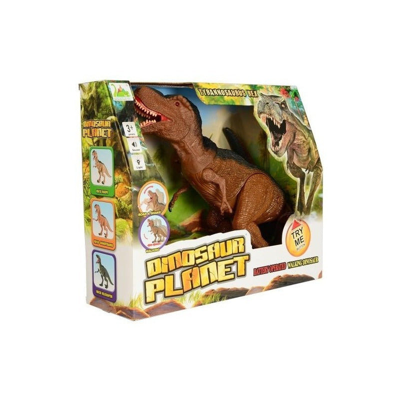 Mighty Megasaur Dinosaurio T-rex Con Luz Y Sonido Art 80046