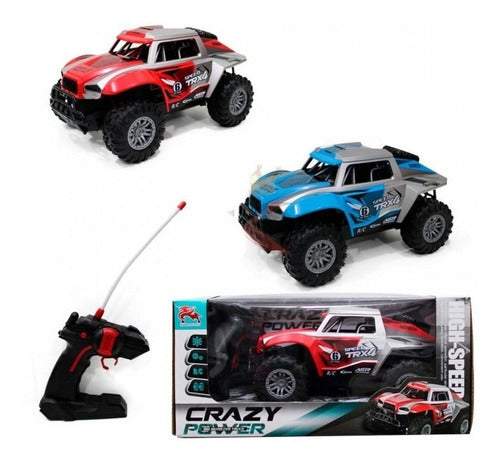 Camioneta 4x4 Radio Control 1:16 Usb C/luz 20cm 8586-1