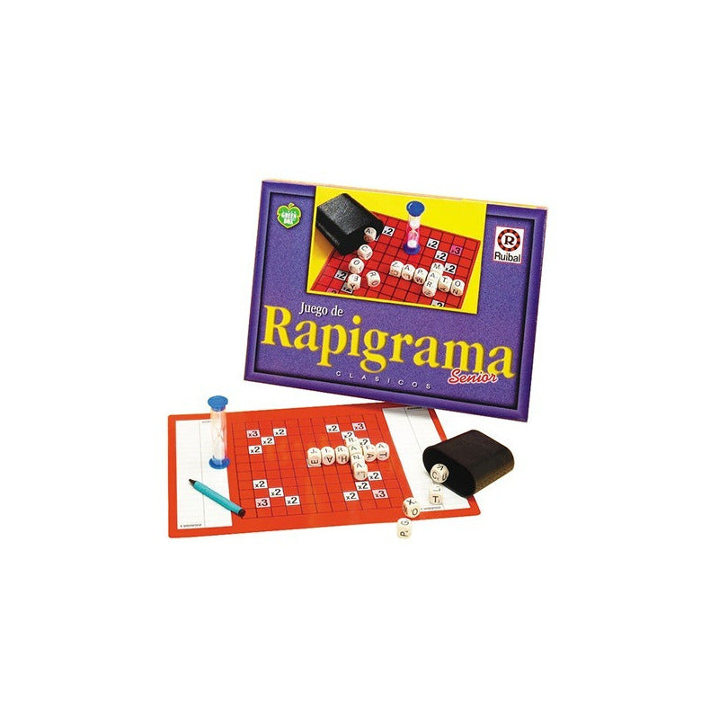 Rapigrama Senior Juego De Mesa Original De Ruibal