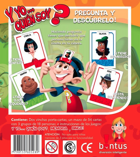 Y Yo Quien Soy Juego De Mesa Edicion Viaje Original Bontus