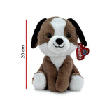 Peluche Perrito Sentado 20cm Phi Phi Toys 8105