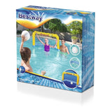 Water Polo Arco Inflable C/red Y Pelota Bestway Ideal Pileta