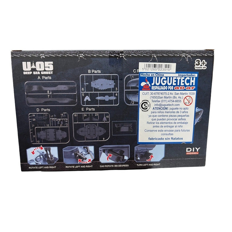 Playset Militar Con Figura Kit Para Armar Surtido 6531