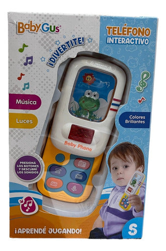 Telefono Didactico Para Bebe Con Luz Y Sonido 51192