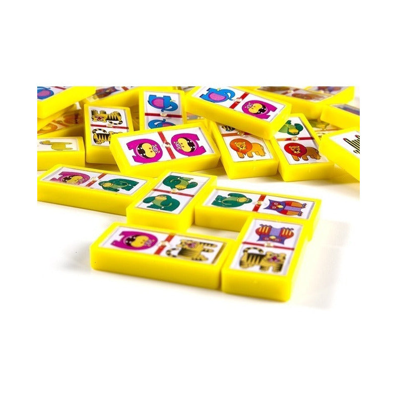 Domino De Animales Juego De Mesa Original De Ruibal Original