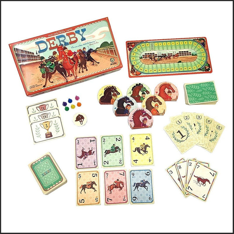 Derby Juego De Mesa Original Maldon