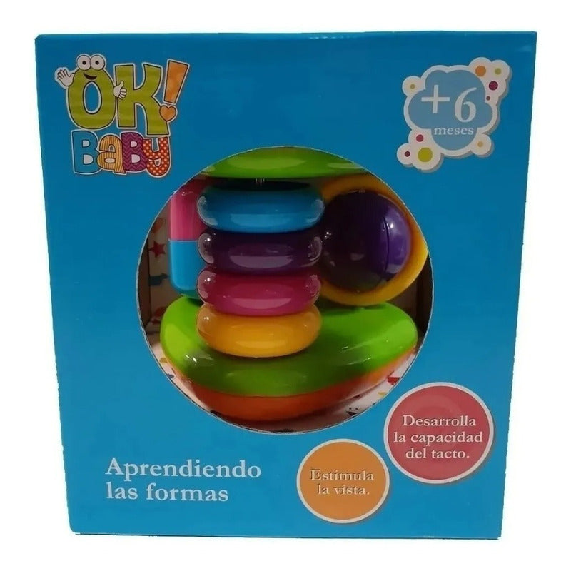 Aprendiendo Las Formas Didactico Para Bebe Marca Ok Baby