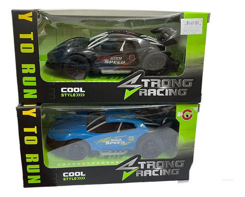 Auto A Friccion Ruedas De Goma 15cm 54558