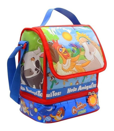 Lunchera Termica Granja Zenon Con Licencia Gz014 Original