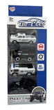 Camion De Policias Set X4 Vehiculos 6677