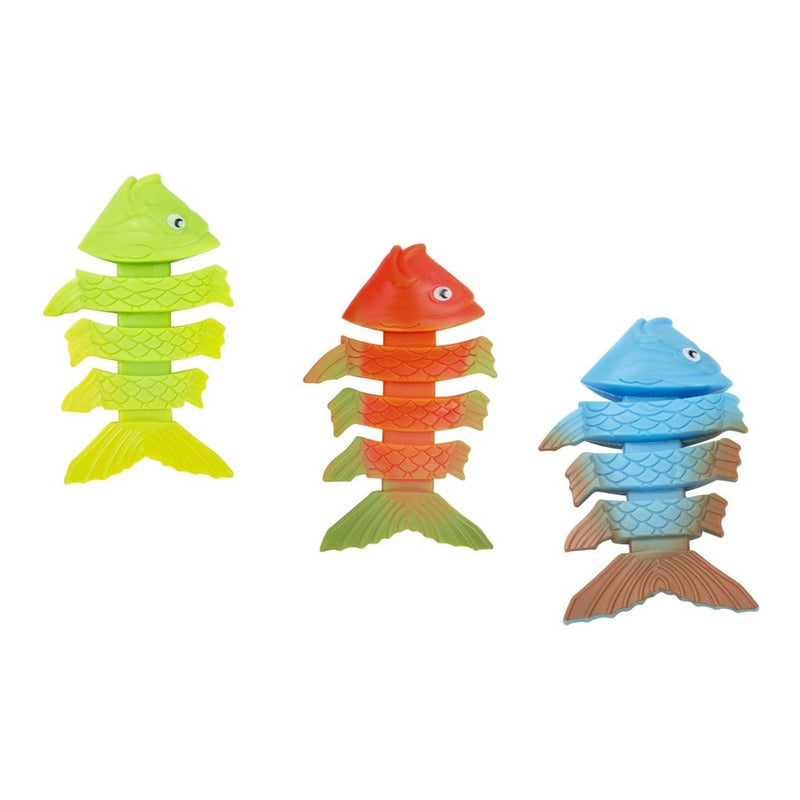 Set Peces Acuaticos Con Peso Para Jugar Bestway 26029