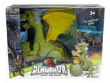 Dinosaurio Dragon Con Huevo Con Luz Y Sonido 99814