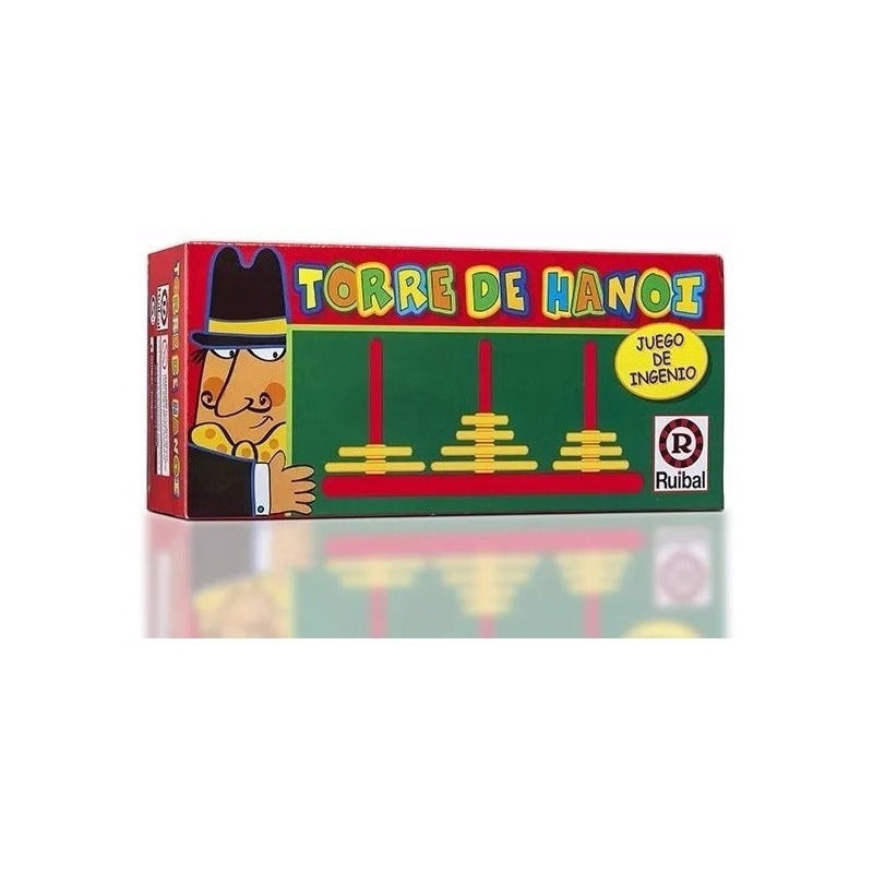 Juego De Ingenio Torre De Hanoi Original Ruibal