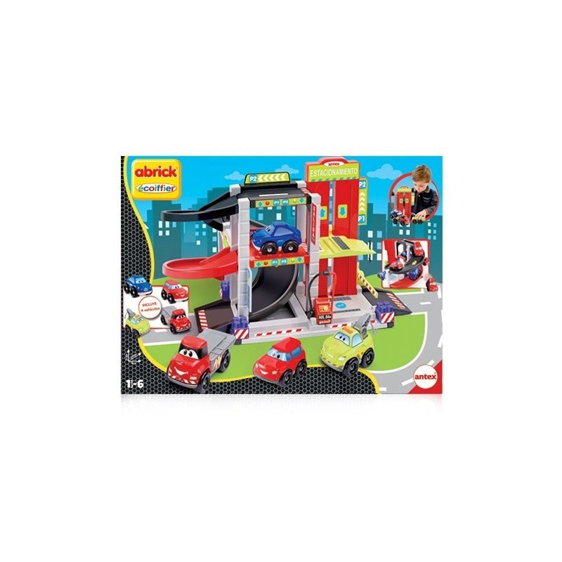 Abrick Set Estacionamiento Juego Original De Antex 9049