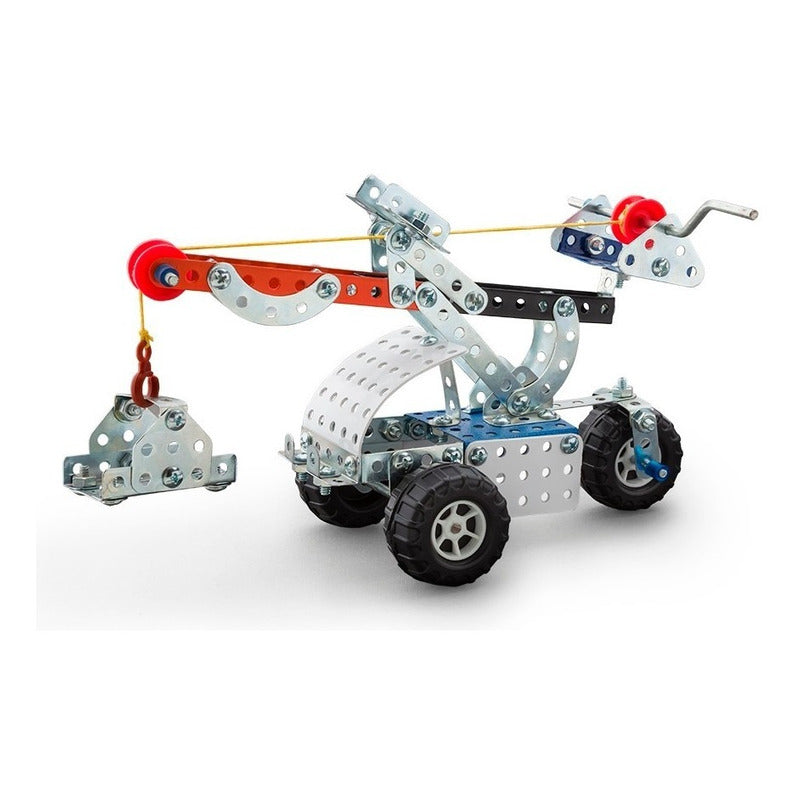 Meknex K75 Juego Tipo Mecano 201 Piezas Con Herramientas