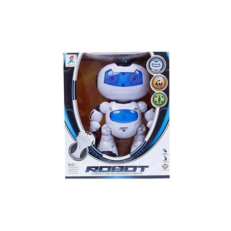 Robot A Control Remoto Con Luz Y Sonido 6167
