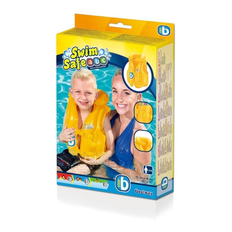 Chaleco Salvavidas 32034 Inflable 51x46cm Bestway