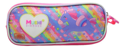 Simones Cartuchera 1 Cierre Pvc Original Cresko Si383