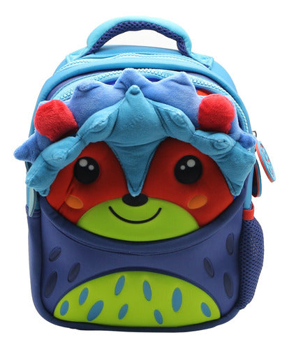 Mochila Espalda Animalito Para Jardín 11'' Fl210 Funny Land