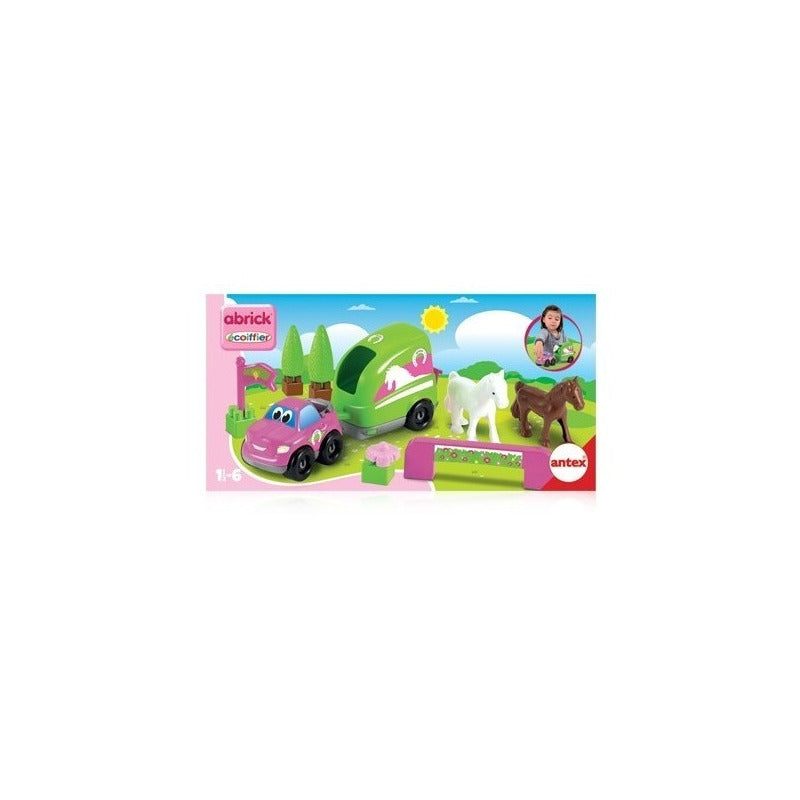 Abrick Set Transporte De Caballos Juego Original Antex 9050